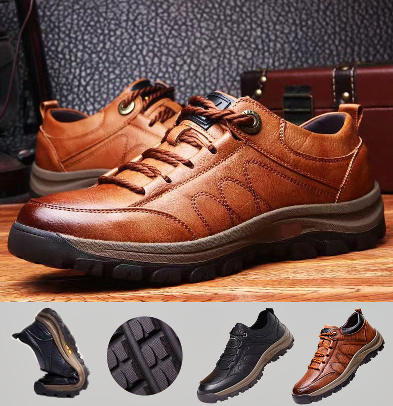 Leonard | Hand Stitched Leather Casual Men's Shoes