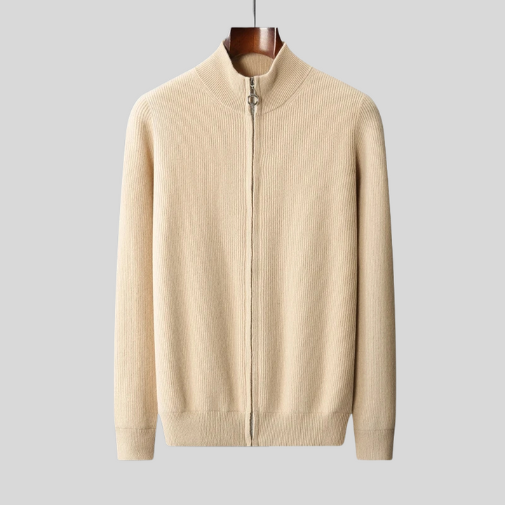 Monarch | Cashmere Merino Wool Zip-Up