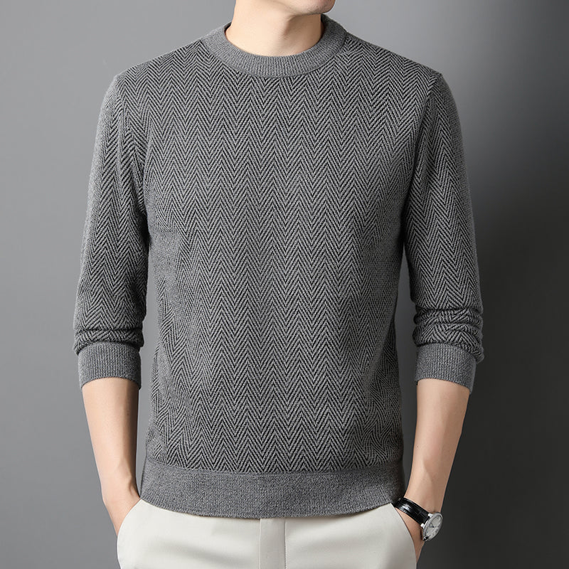 The Herringbone | Wool Sweater