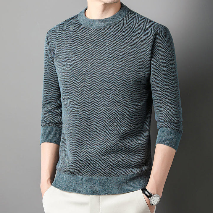 The Herringbone | Wool Sweater