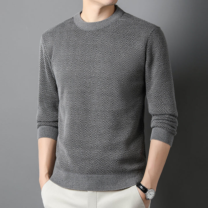 The Herringbone | Wool Sweater