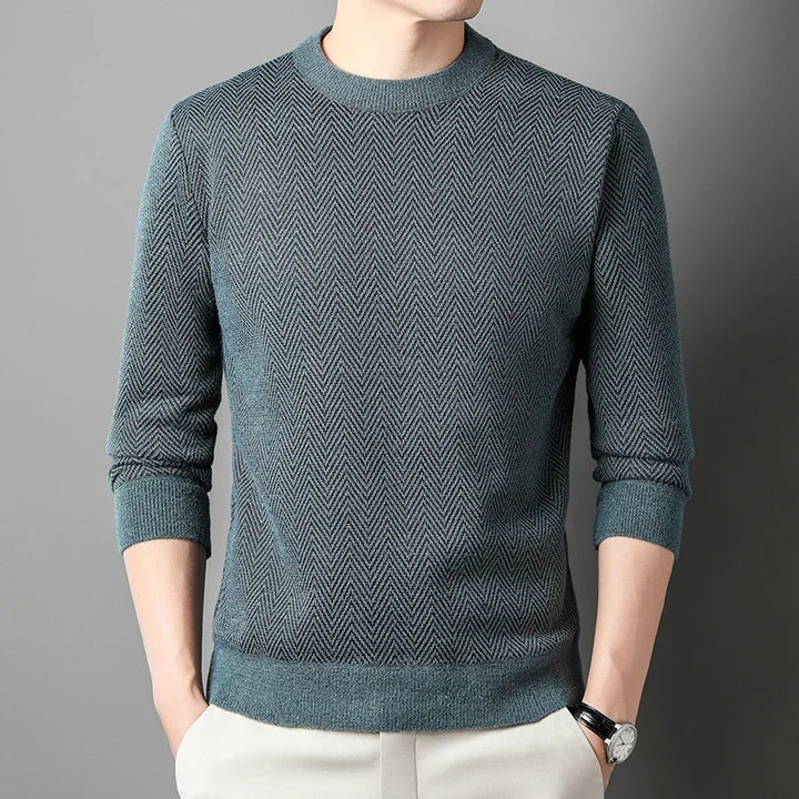 The Herringbone | Wool Sweater