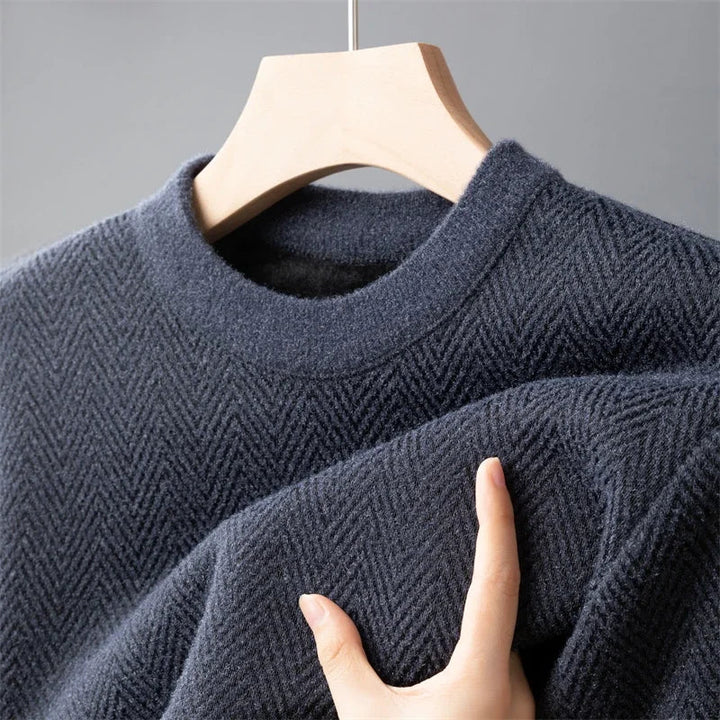 The Herringbone | Wool Sweater