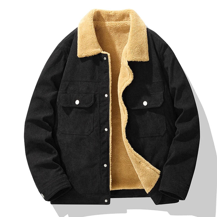 Godfrey | Sherpa-Lined Corduroy Jacket